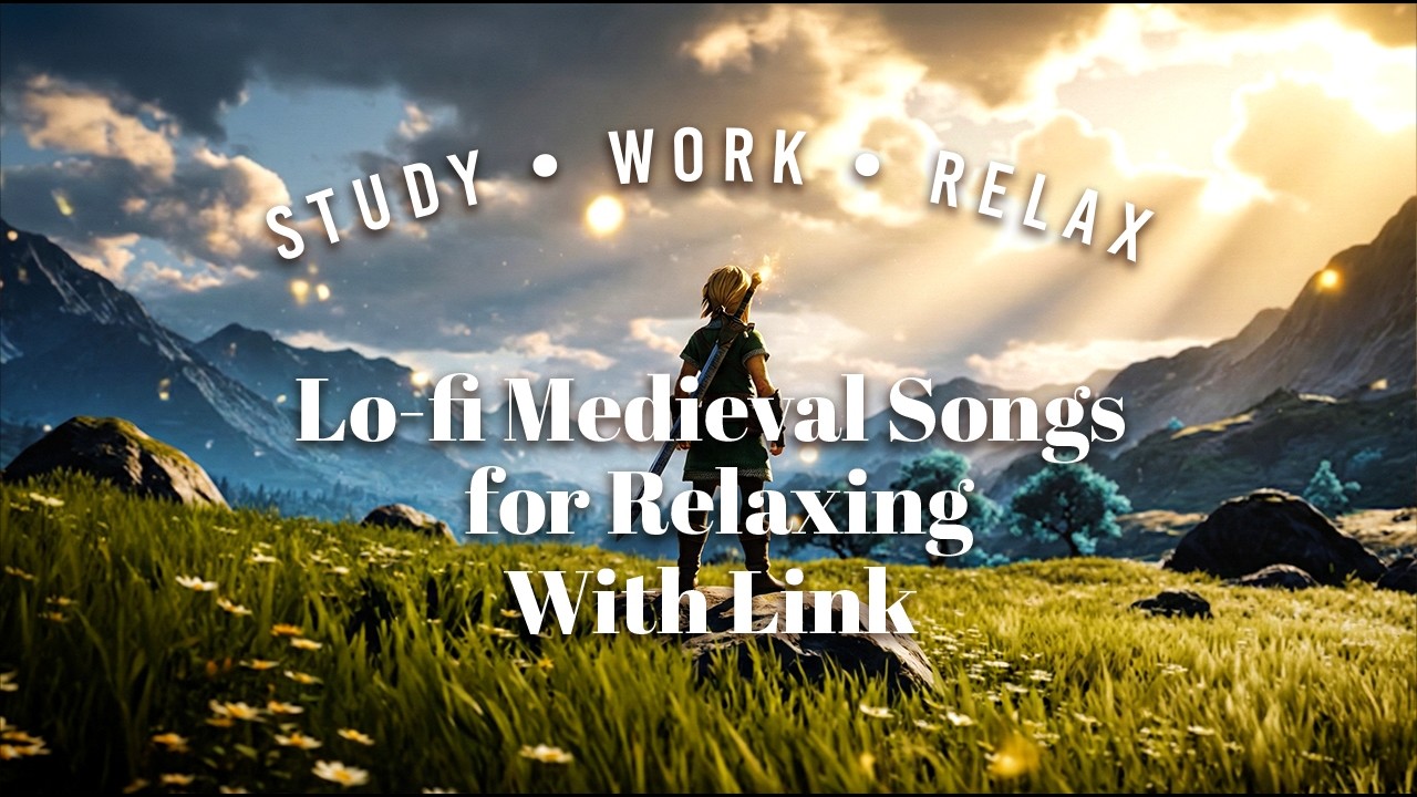 Medieval Songs by the Hill | Peaceful Music Lo-Fi for Studying, Reading & Relaxing | Link Song