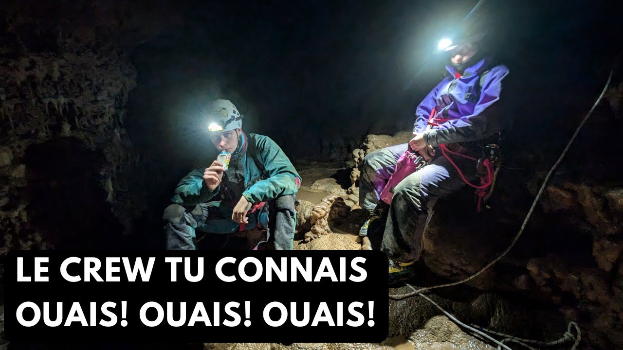 Explorant l’Aven de Puech Nègre. Vlog Spéléo.