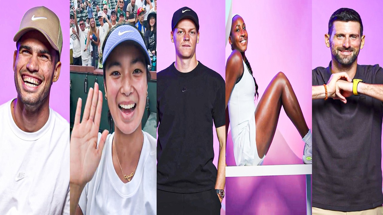 2 Days with Alcaraz, Alex Eala, Sinner, Djokovic, Coco Gauff & Other Stars | Indian Wells 2026