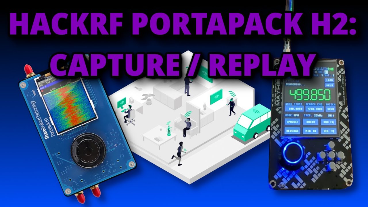 🛜 Portapack H2 Hackrf: простой удаленный захват и воспроизведение