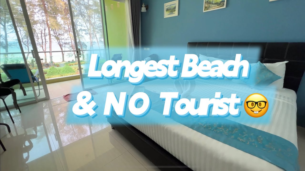 Why No Tourist at the Longest Beach in Baan Grood Thailand | 30 Days In Thailand: Bang Saphan