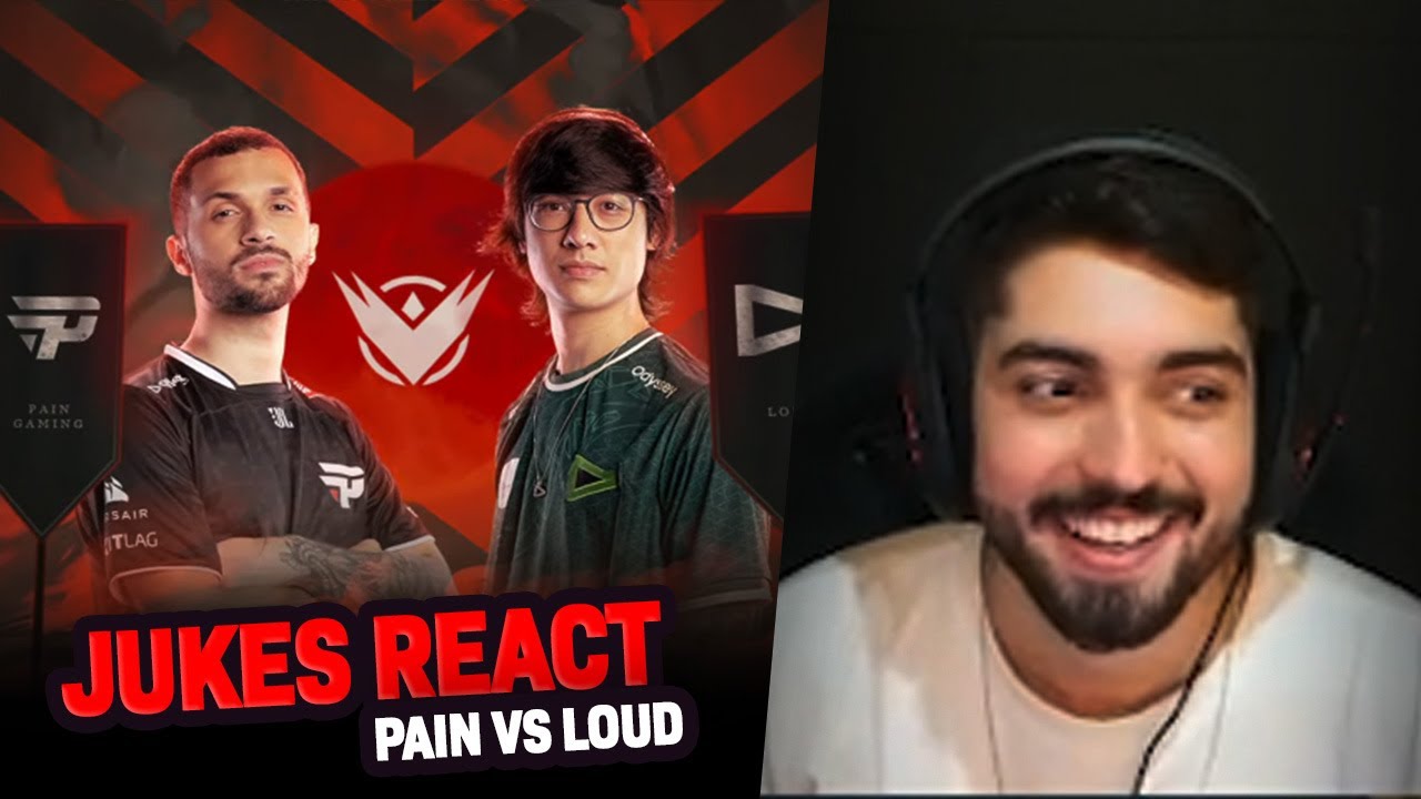 JUKES REACT LOUD vs PAIN - PRIMEIRO DIA DA LTA SUL