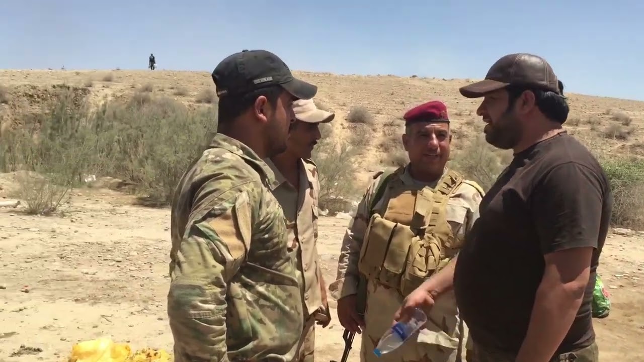 الحاج حيدر رشيد مع @اخباروزارةالدفاعالعراقية
