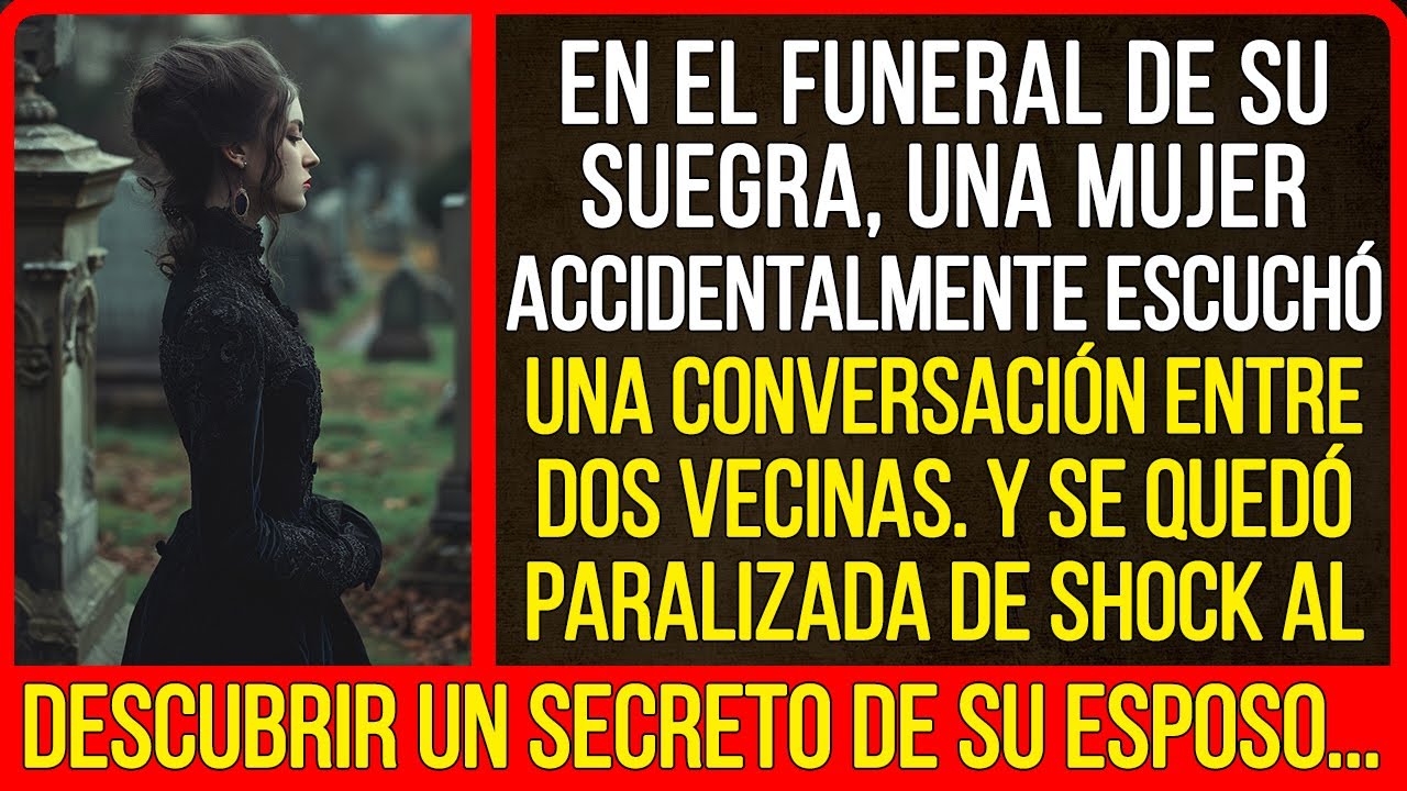 Despidiéndose de su suegra, la mujer escuchó accidentalmente la conversación de las vecinas.
