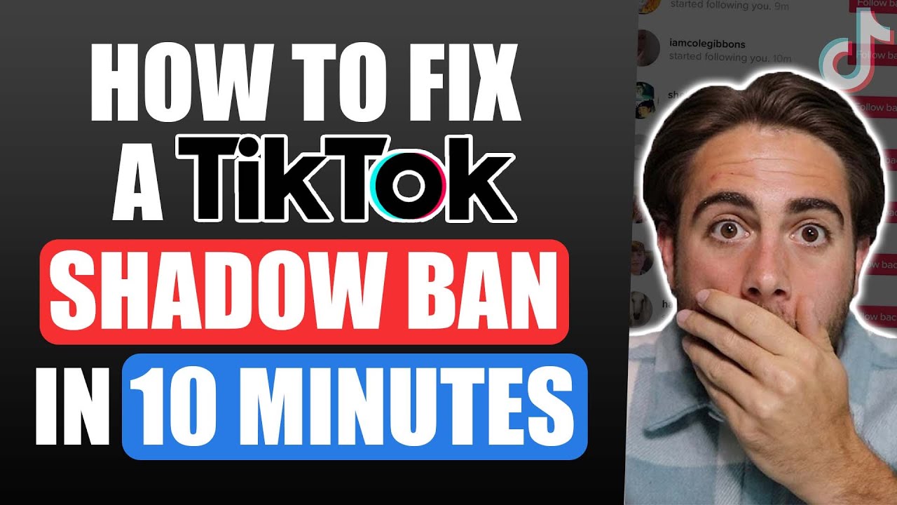 КАК ИСПРАВИТЬ ТЕНЕВОЙ БАН В TIKTOK ЗА 10 МИНУТ (сделайте это, если думаете, что вас забанили в те...