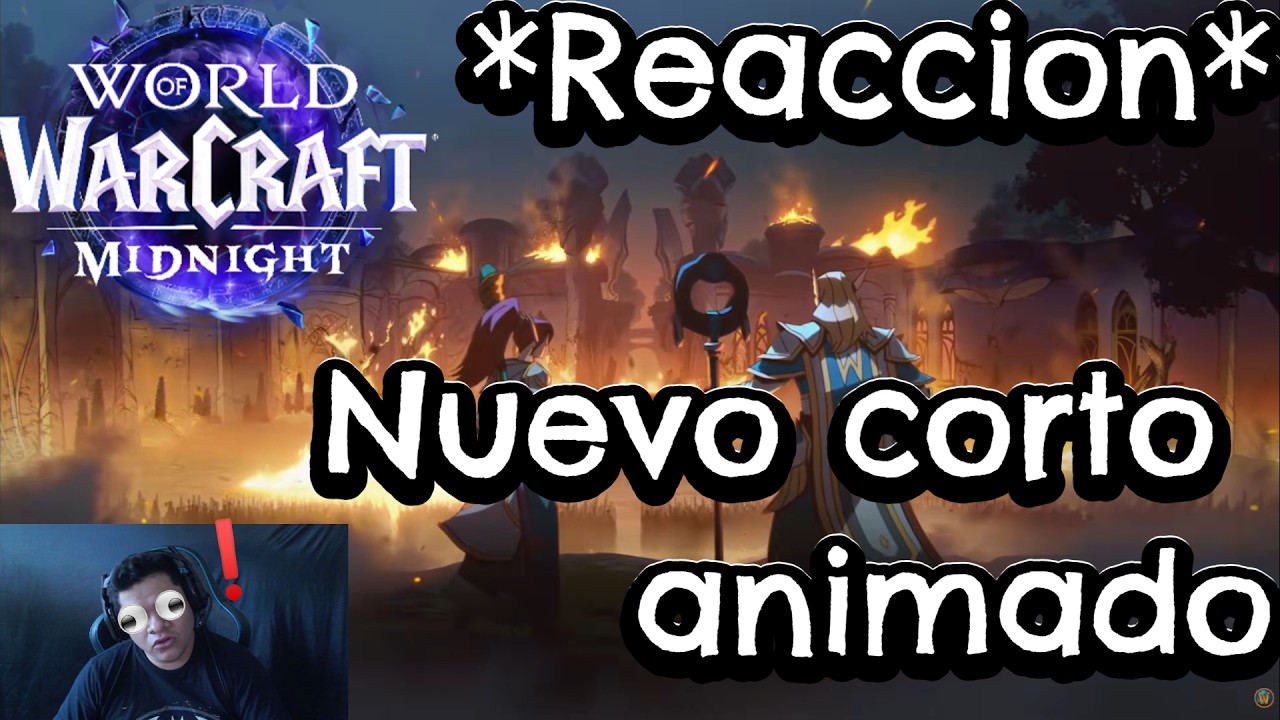 ¡MI REACCIÓN a Nuevo Corto animado!! 😱World of Warcraft 2026