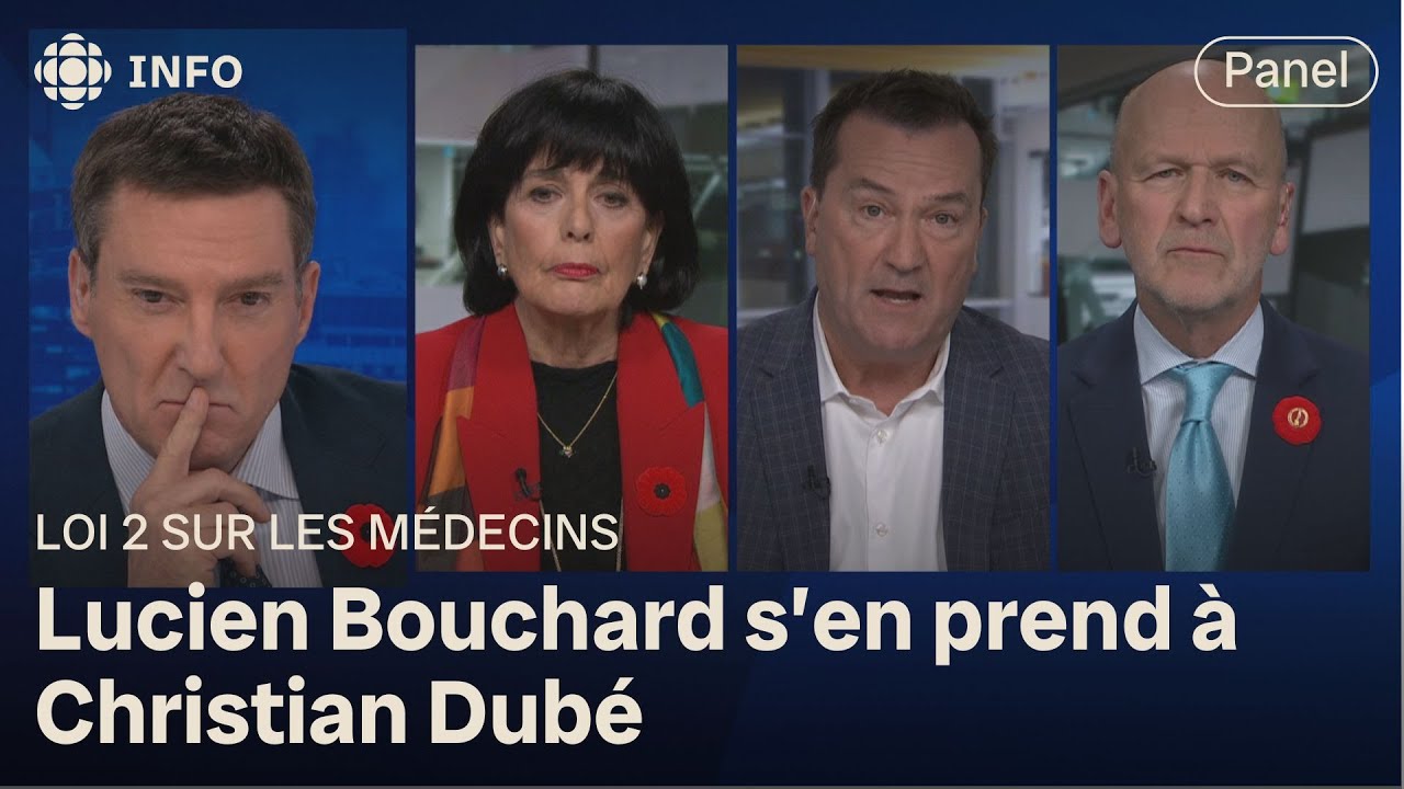 Loi 2 sur les médecins du Québec : Lucien Bouchard est-il allé trop loin en ciblant Christian Dubé?