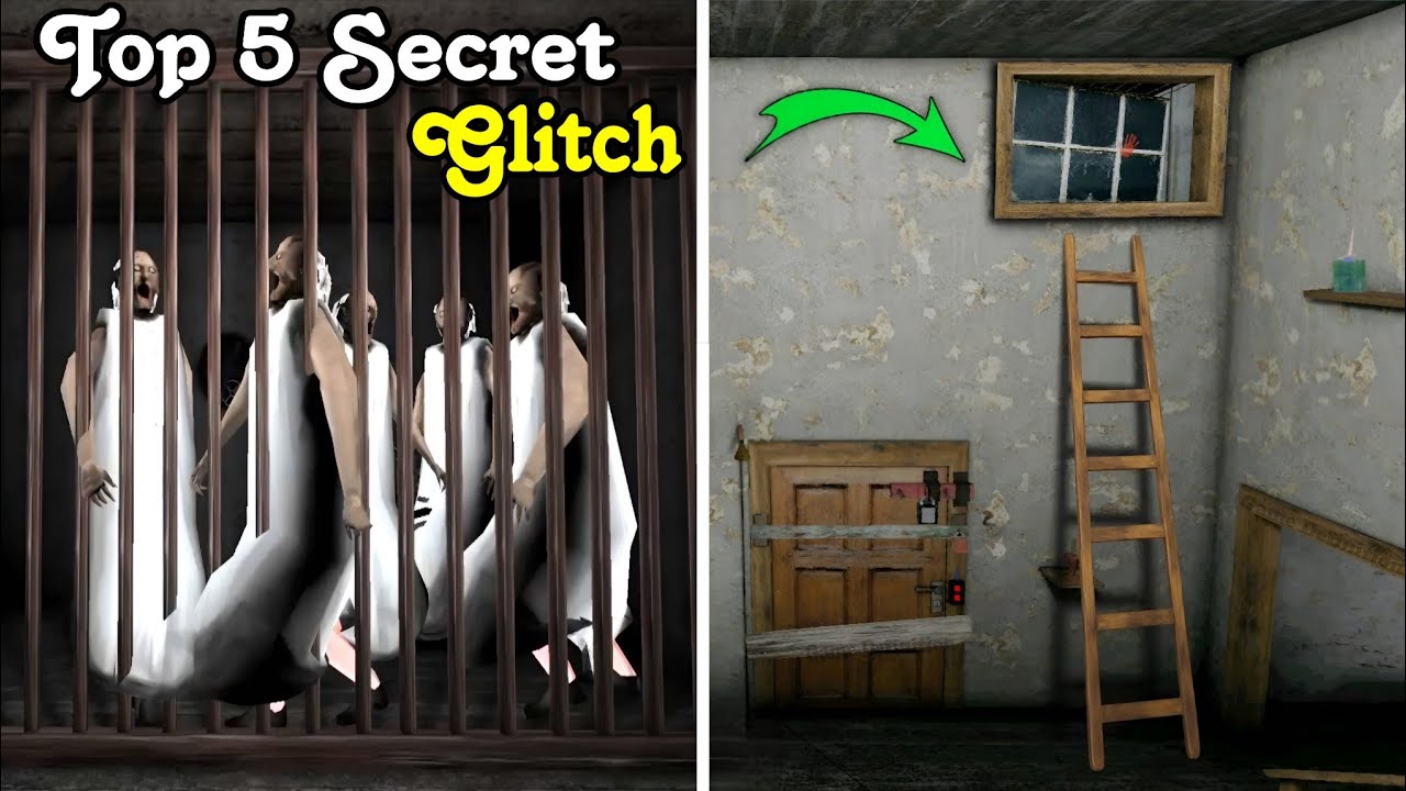 Top 5 Secret Glitches in Granny 1.8.8 House That Most People Miss....