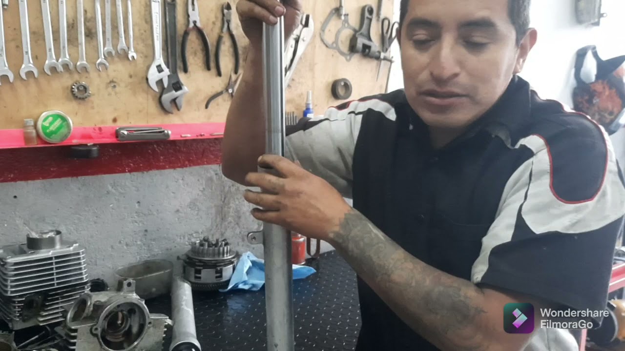 porque no debes enderezar las barras de suspensión.