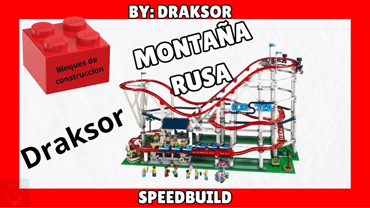 Montaña rusa Bloques de construccion