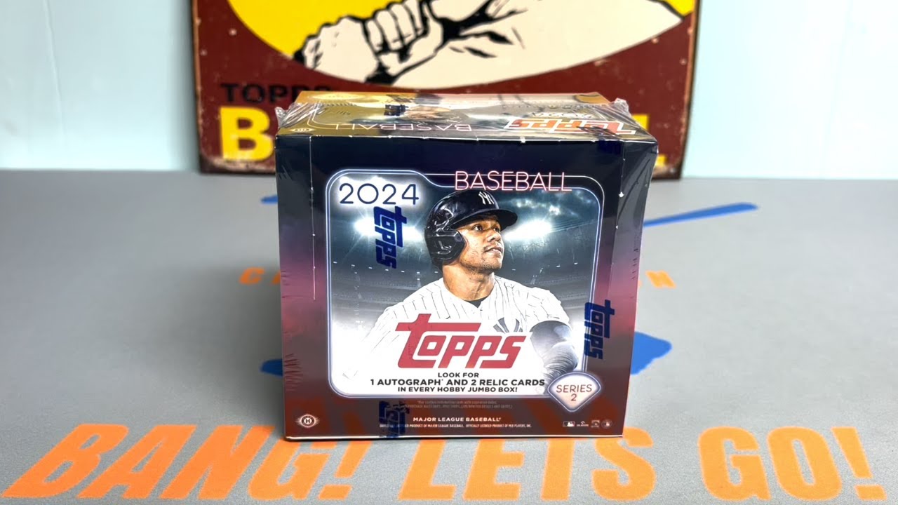 2024 Topps Series 2 Jumbo Hobby Box - HUGE AUTO!!!! 1:12,556 Odds!!!