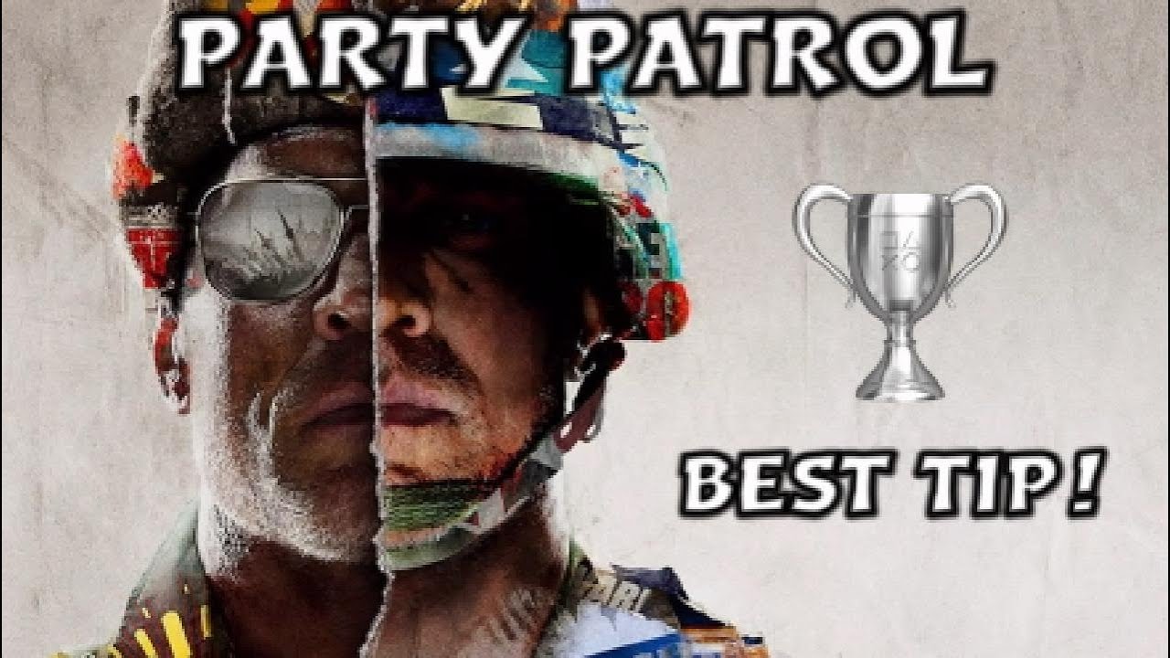 FASTEST WAY TO GET PARTY PATROL TROPHY - 10 SQUAD WIPE MEDALS in Call of Duty: Cold War