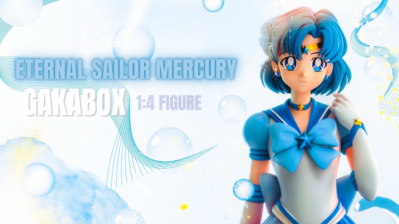 Eternal Sailor Mercury by Gakabox - 1:4 Figure #sailormoon #sailormoonitalia #gakabox @ranyert 