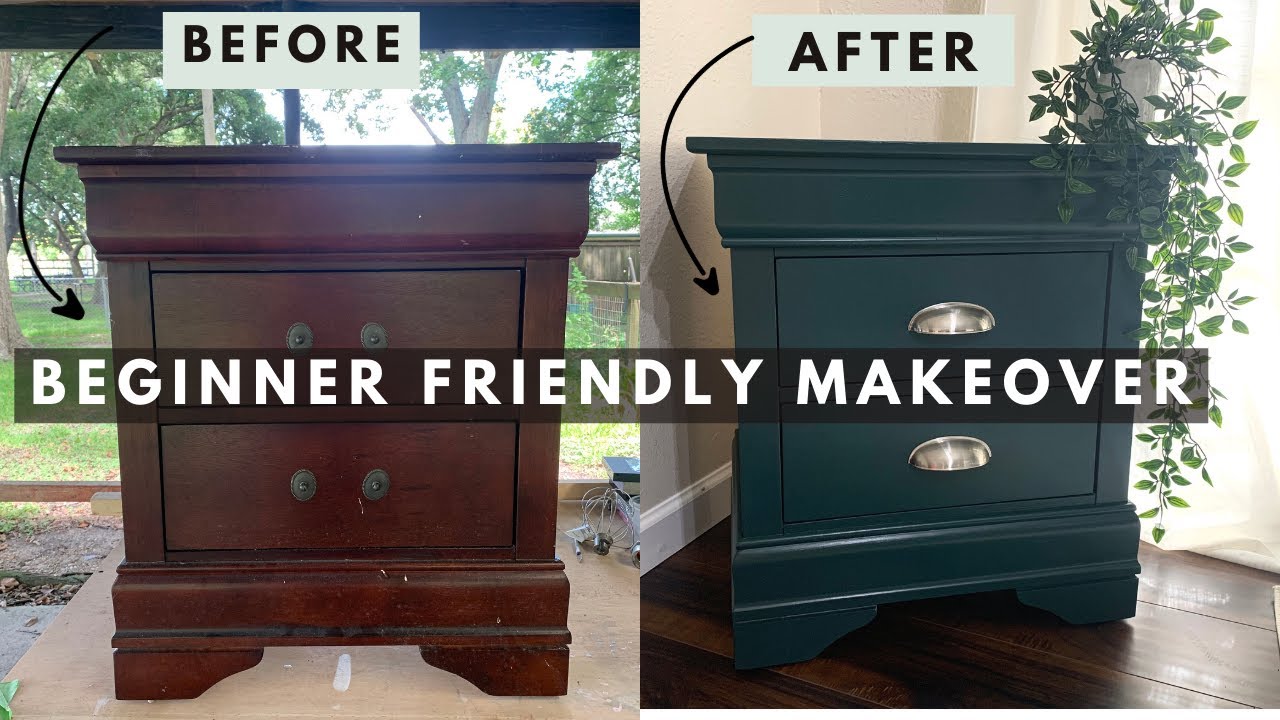 Furniture Painting for Beginners | Easy Furniture Painting