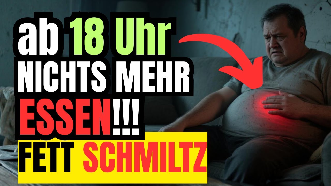 Was mit deinem Bauchfett passiert, wenn du ab 18 Uhr abends nichts mehr isst (Wissenschaft erklärt)