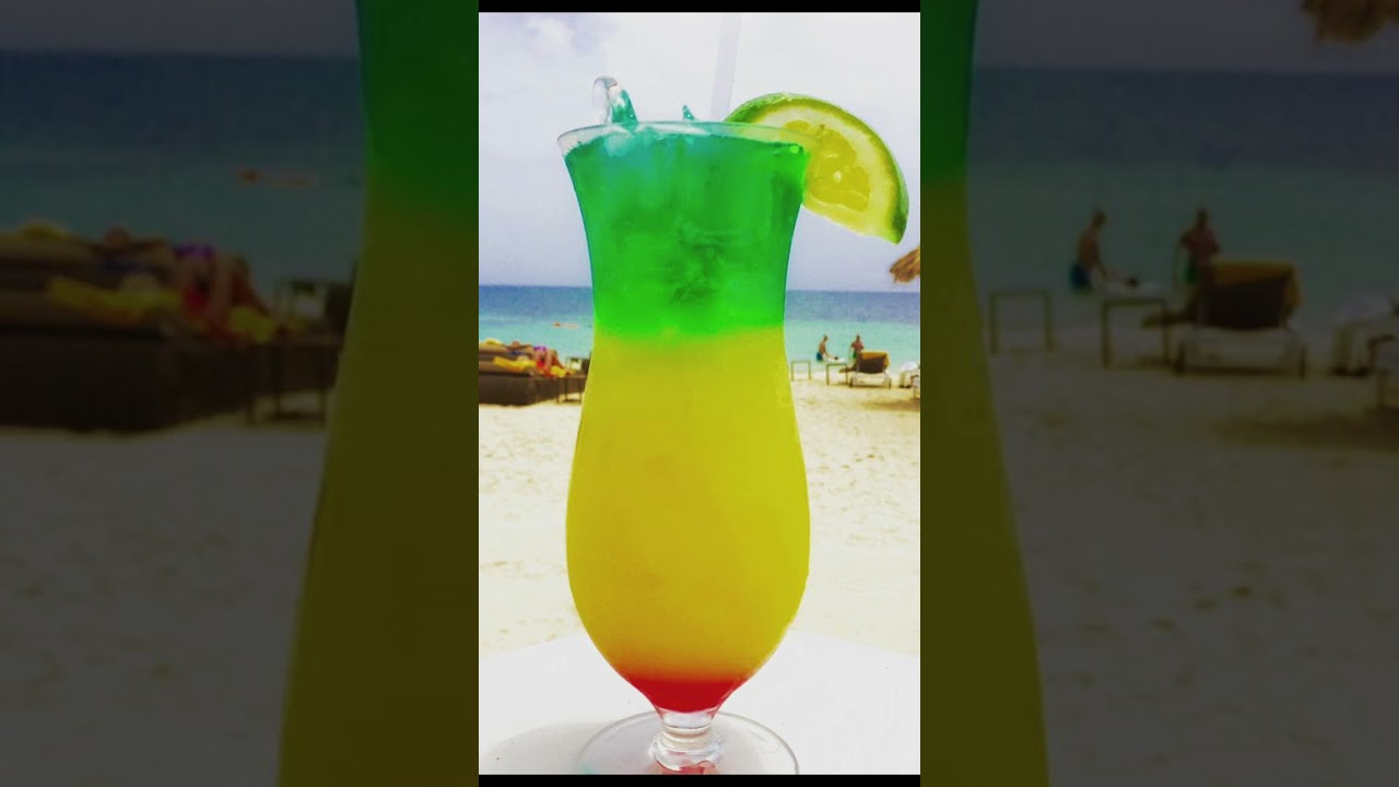The Best Pool side Drinks at your All Inclusive Resort #shorts #travel #fyp #theocdtraveler #beach