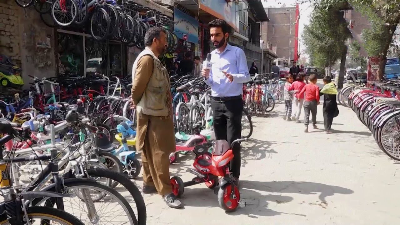 #HafizAmiri report from Sare Pul - Dashte Barchi| گزارش حفیظ امیری از سرپل دشت برچی با بایسکل فروشان