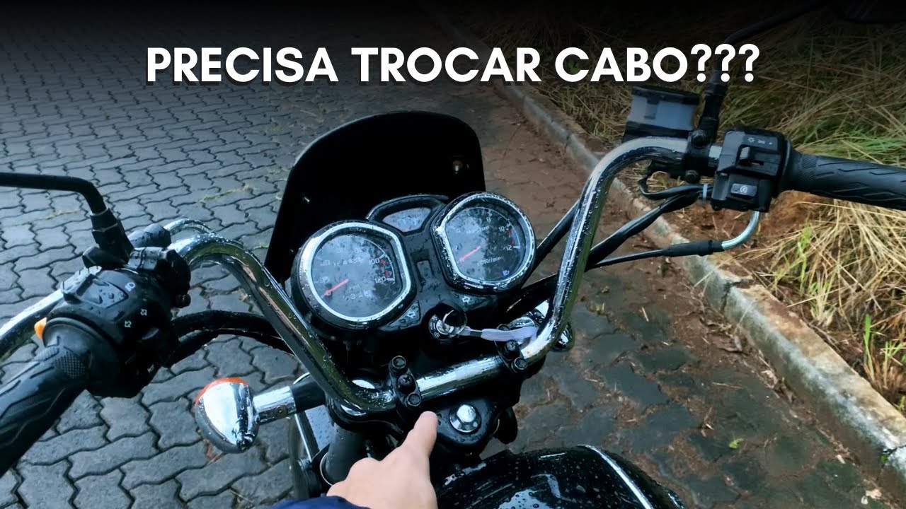 CHOPPER ROAD 150 COM GUIDÃO DA RX 180 -  Precisa mesmo trocar algum cabo?