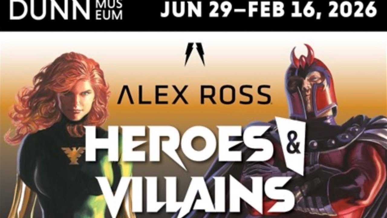 Alex Ross Heroes & Villains at Dunn Museum