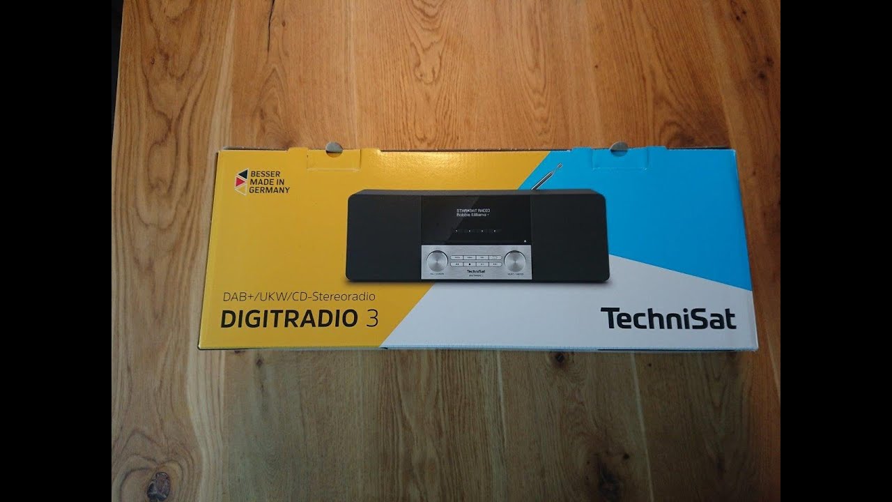 Unboxing Technisat Digiradio 3
