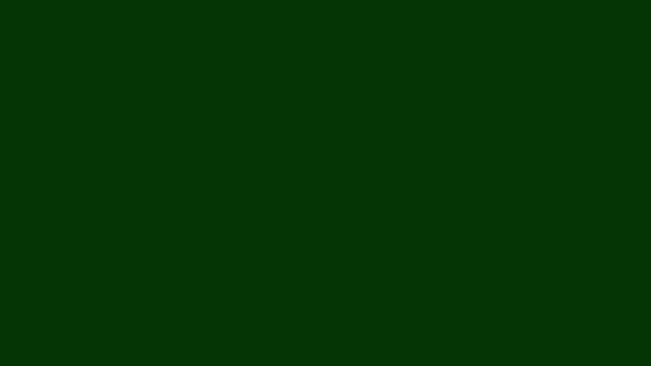 Very Dark Green Screen ➕➕ 1 Hour   ├®    💗🤍