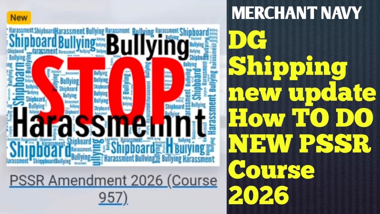 How to do New PSSR Course 2026 ||