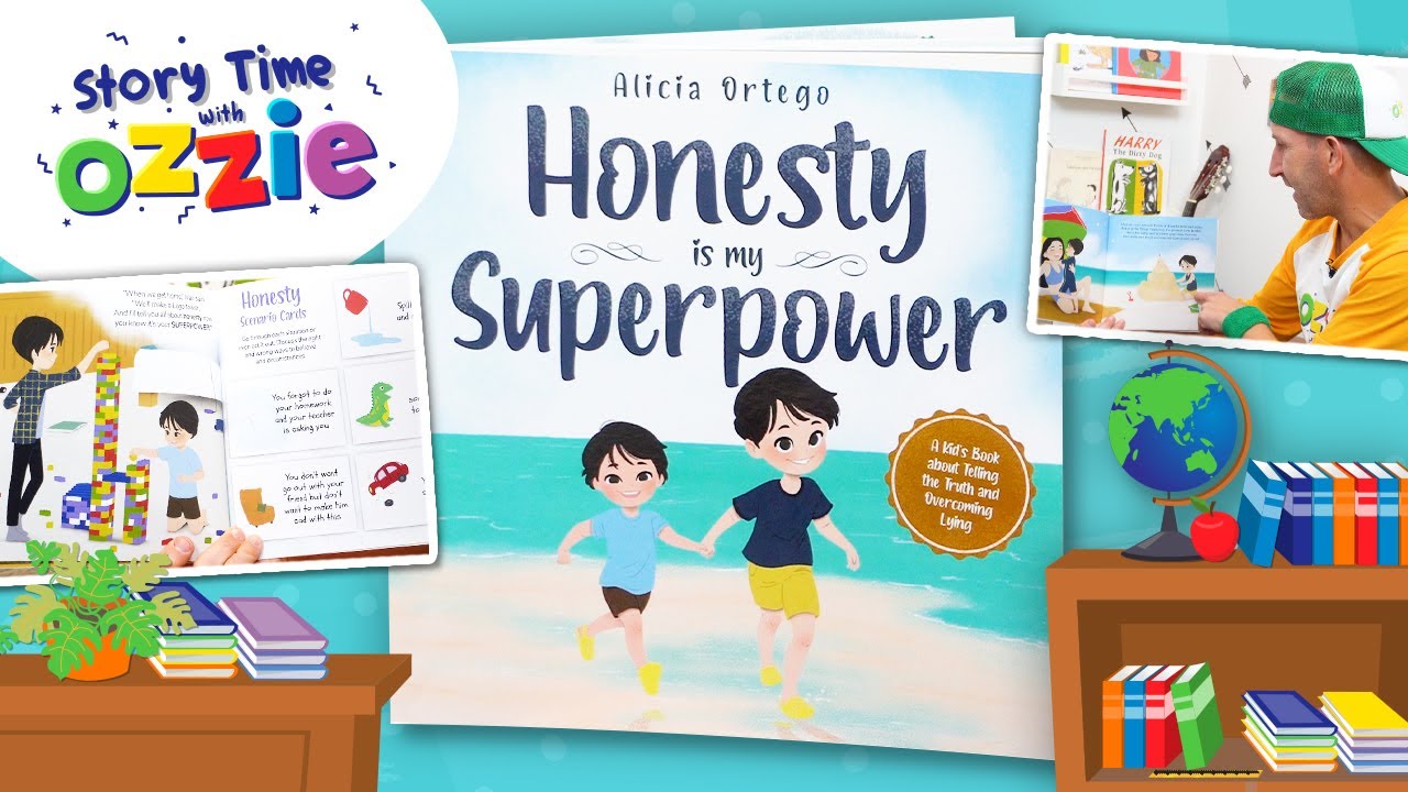 Honesty is My Superpower | Learning to Tell the Truth on Story Time with Ozzie