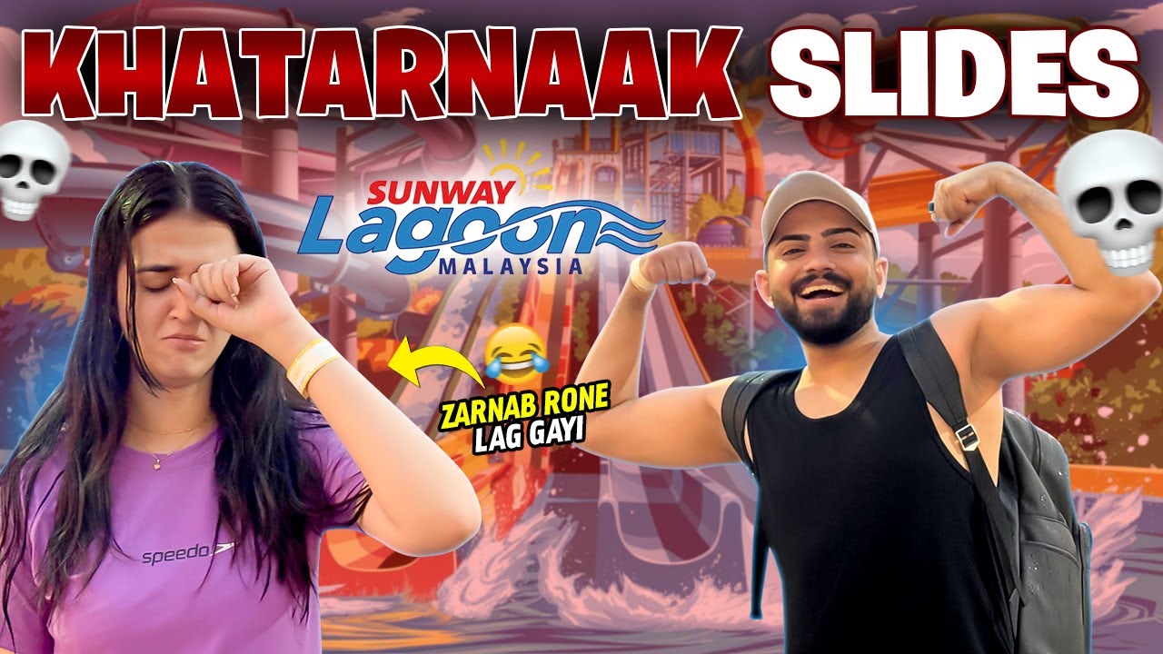 Khatarnak Slides Dekh Kar Zarnab Nay Rona Shuru Kardiya💀😅| Bungee Jump Say Bach Gaya | Zaraib Vlogs