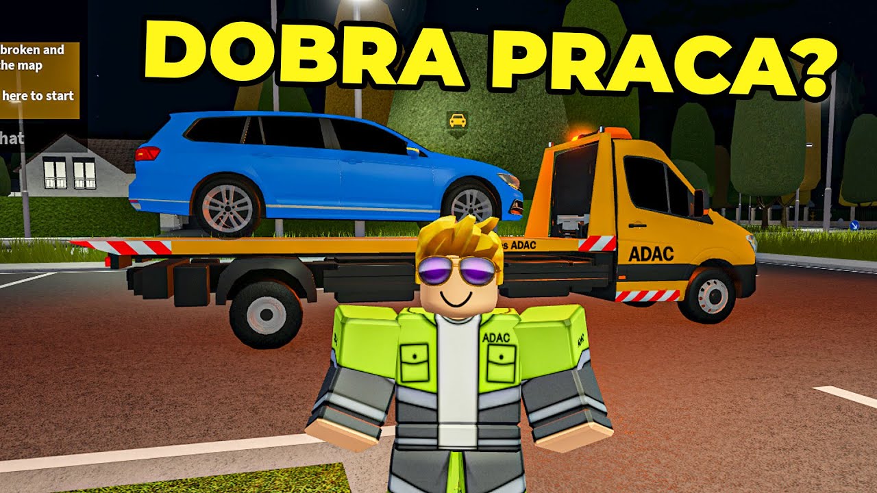 PRZEPRACOWAŁEM 20 MINUT JAKO NIEMIECKI MECHANIK - Hogaty w Roblox - Emergency Hamburg