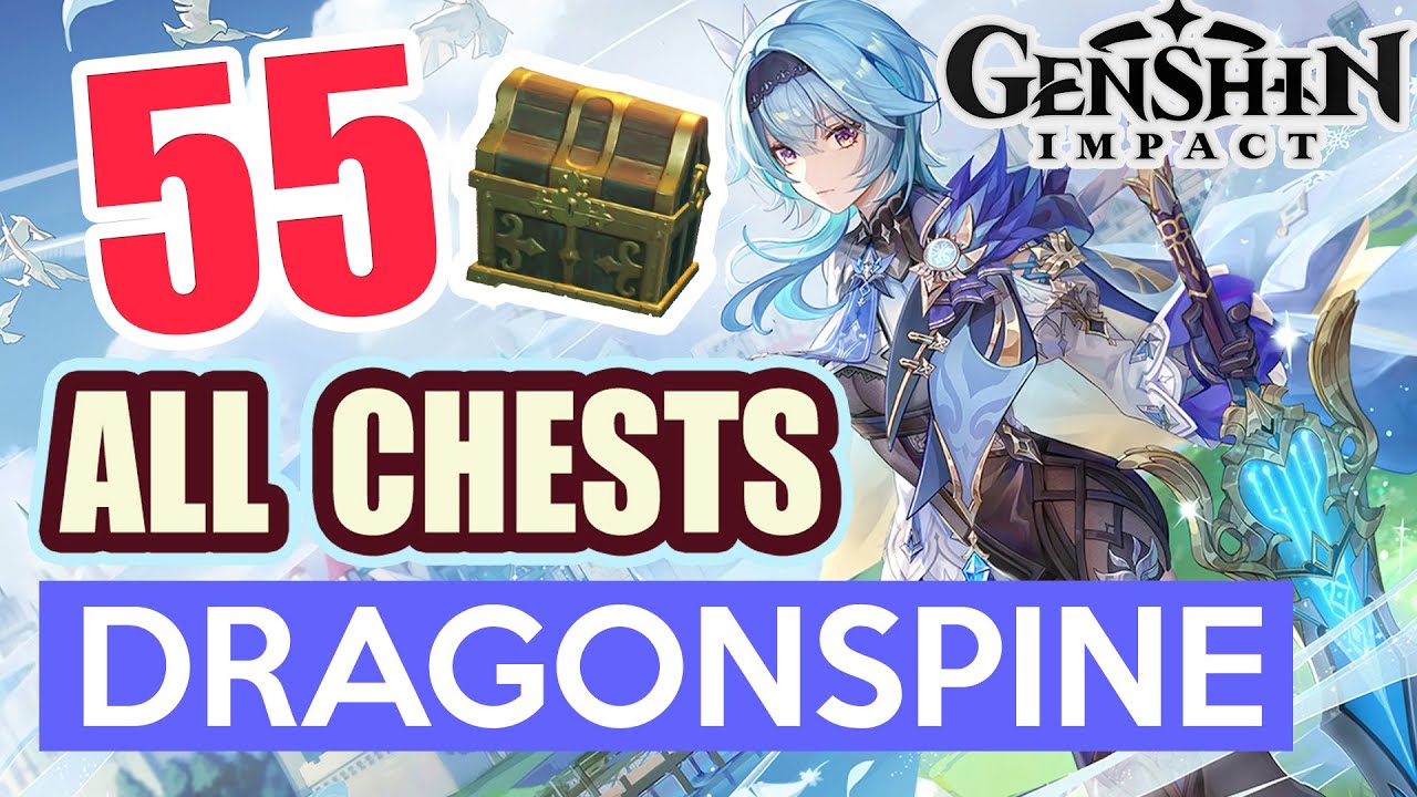 ALL CHESTS IN DRAGONSPINE COMPLETE GUIDE PART #3 【 Genshin Impact 】
