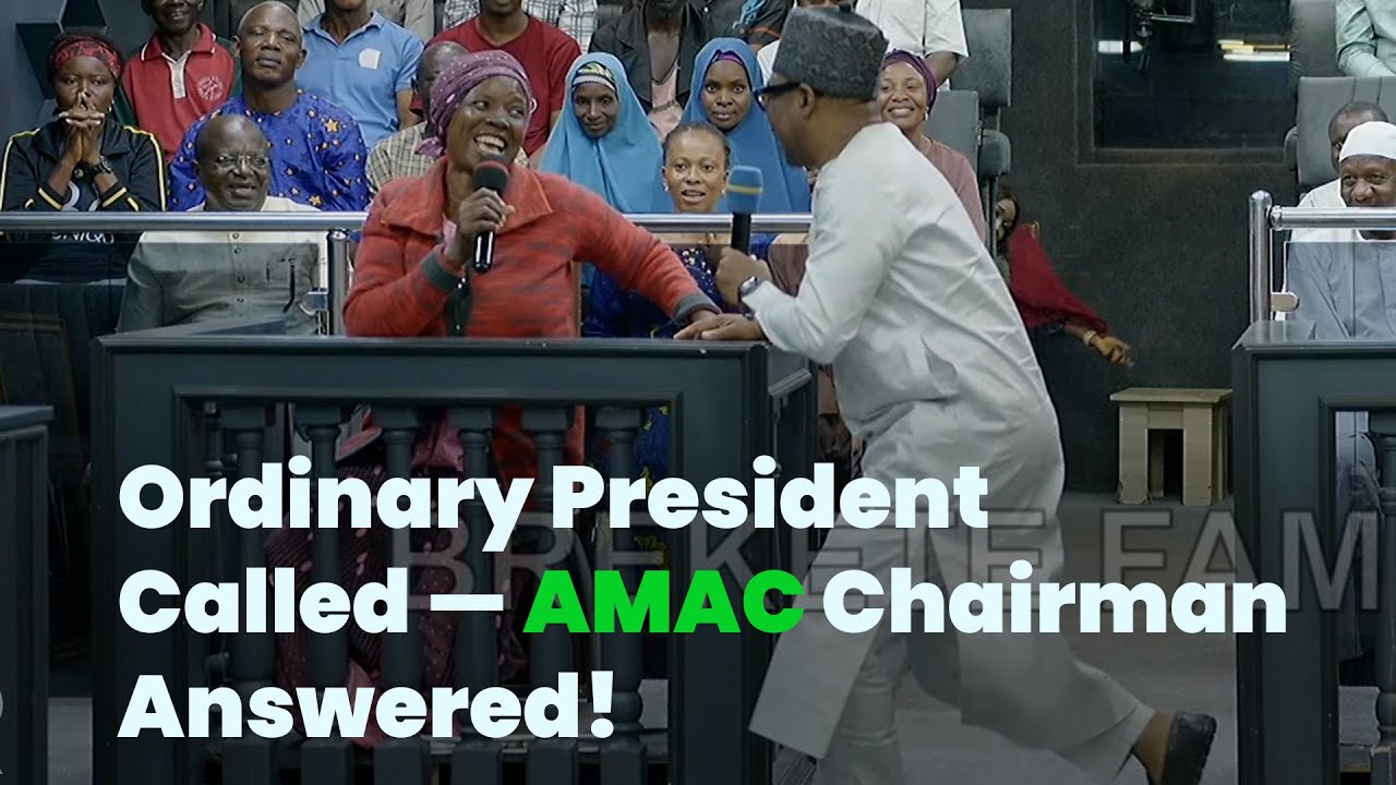 BURNT SHOP VICTIM GETS NEW SHOP FROM AMAC CHAIRMAN!