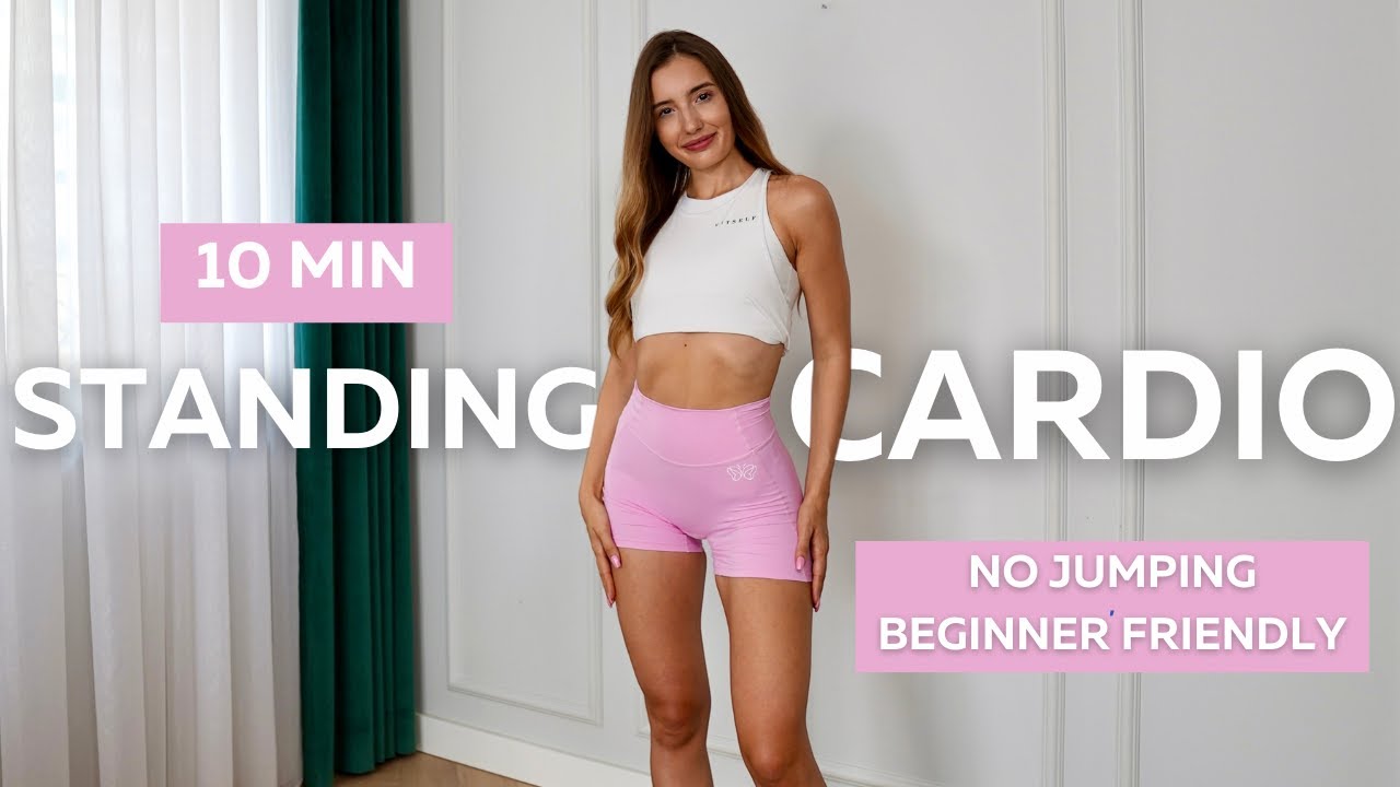 10 MIN STANDING CARDIO WORKOUT | Beginner friendly, No Equipment