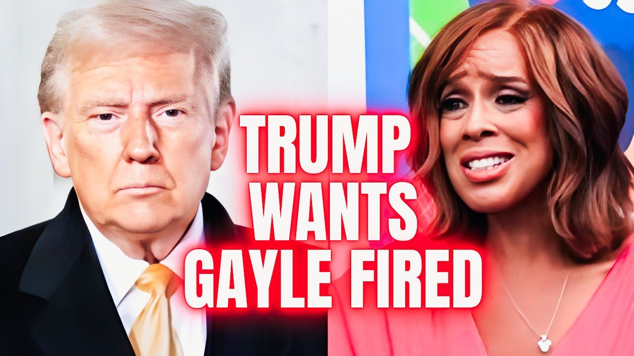 Trump Wants Gayle King Fired| Will Her BILLIONAIRE Friends Step In to Protect Her??