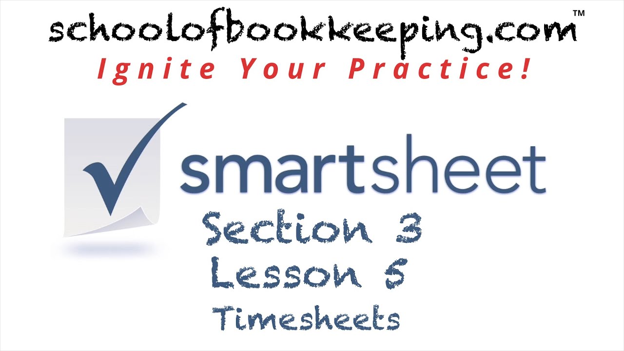 Timesheets and Payroll with Smartsheet