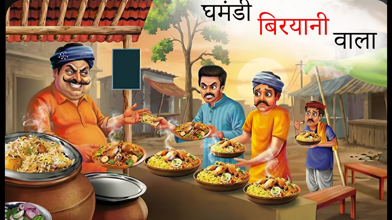 Ghamandi Biryani Wala | Moral Story | Cartoon Story
