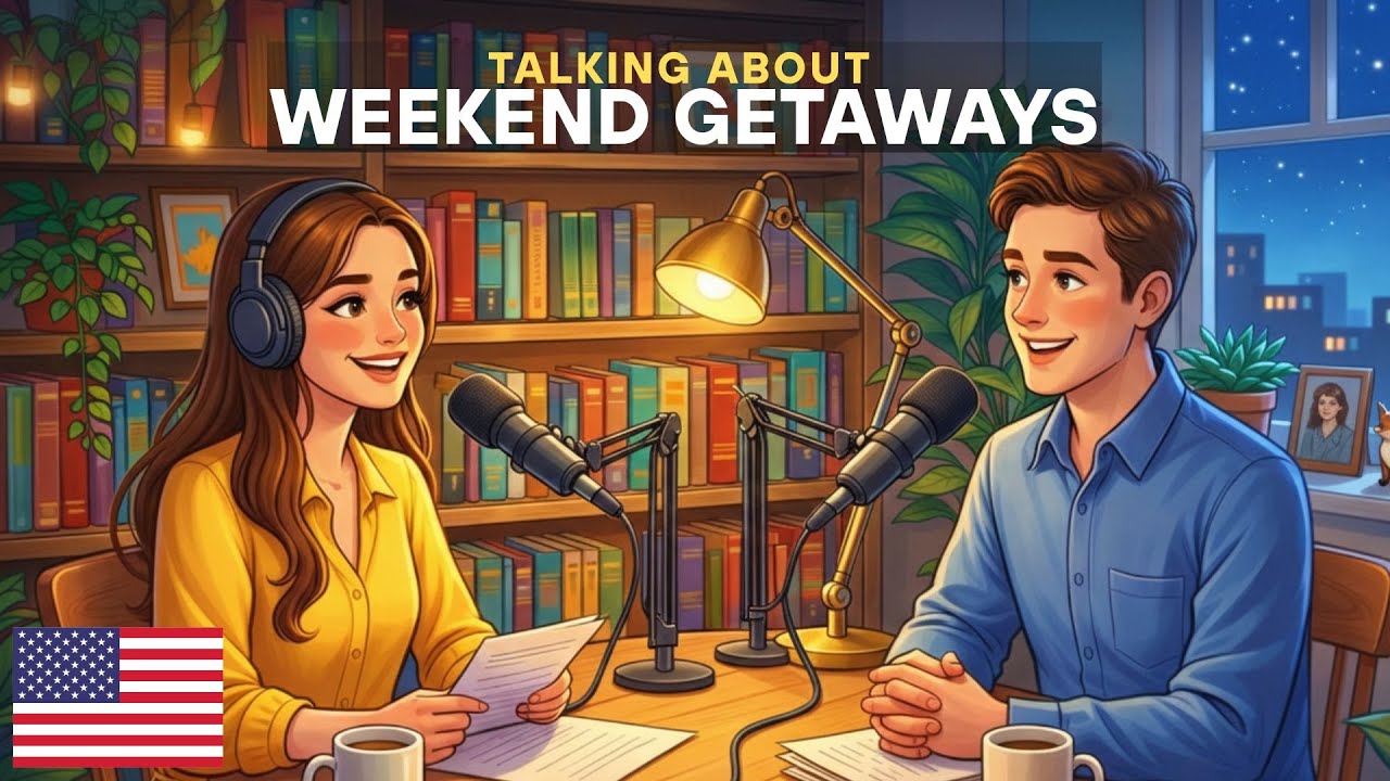 Talk About Weekend Getaways 🌿 Learn English Naturally Through Relaxing Story | Daily English Podcast