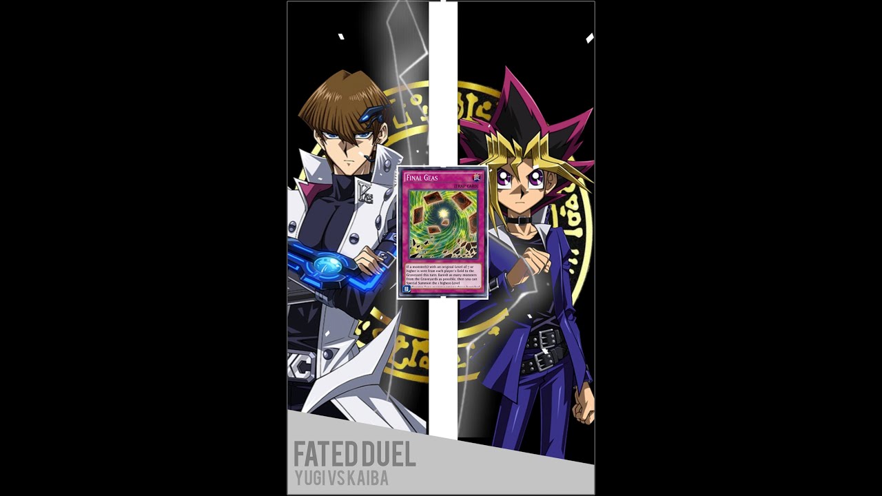 Yugioh Duel Links - Судьбоносная дуэль! Юги против Кайбы x Final Geas