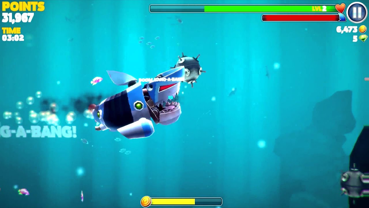 Hungry Shark Evolution - The Robo Shark