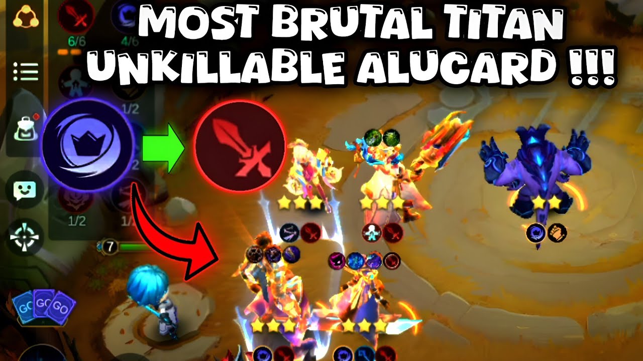 TITAN ALUCARD NEW META SHADOW CELL SYNERGY #magicchessgogo 