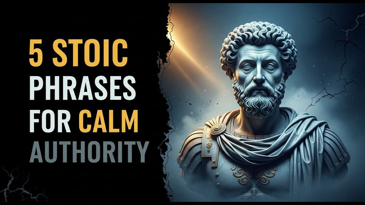 How to Earn Respect Without Shouting | 5 Stoic Phrases for Calm Authority