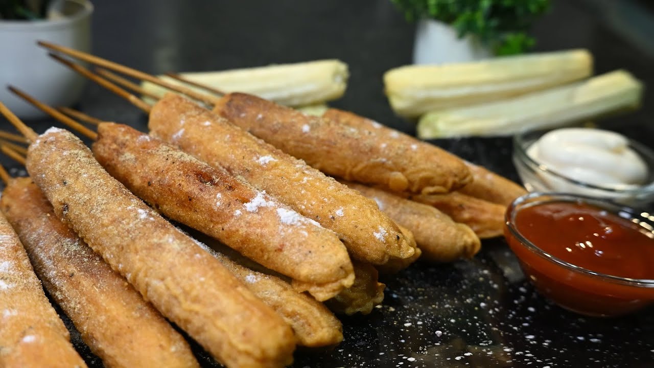 Baby Corn Fry | Crispy golden Baby Corn Fry