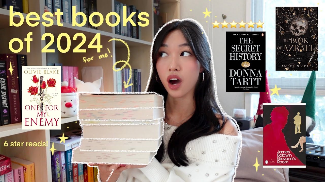 best books of 2024 🌟🏆💁🏻‍♀️ (nicha's version) | 5 star reads !