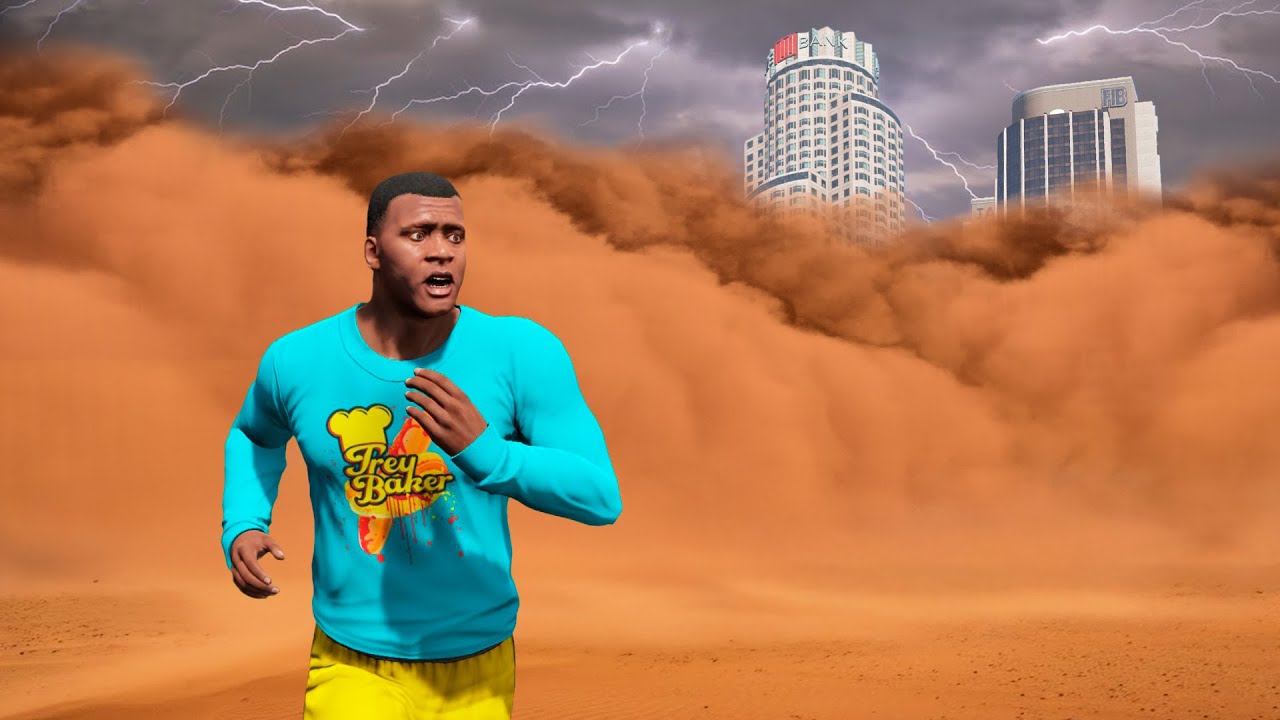 SOBREVIVENDO A UMA TEMPESTADE DE AREIA!!!!
