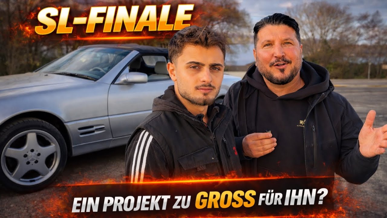 SL-FINALE! Schafft Geselle Variz das Meister-Projekt ? #SLFinale, #Lackierer, #MercedesSL
