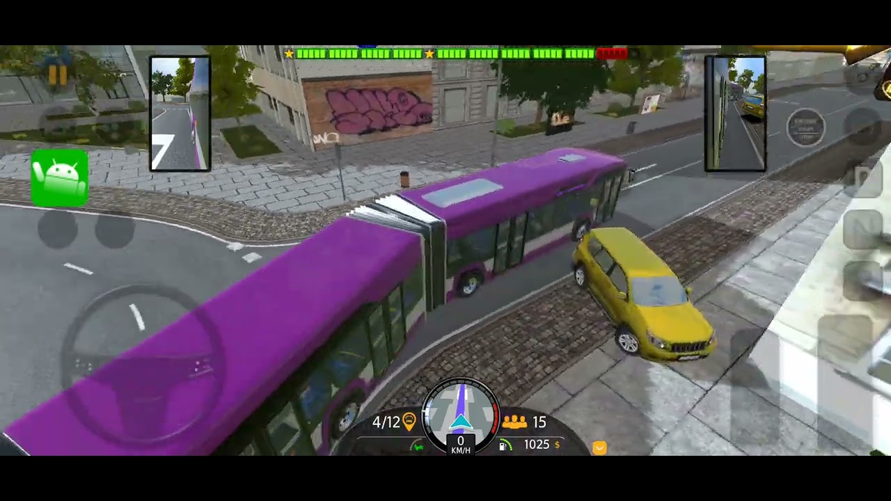 Articulated bus full trip Berlin (ACCIDENT!!!!!)