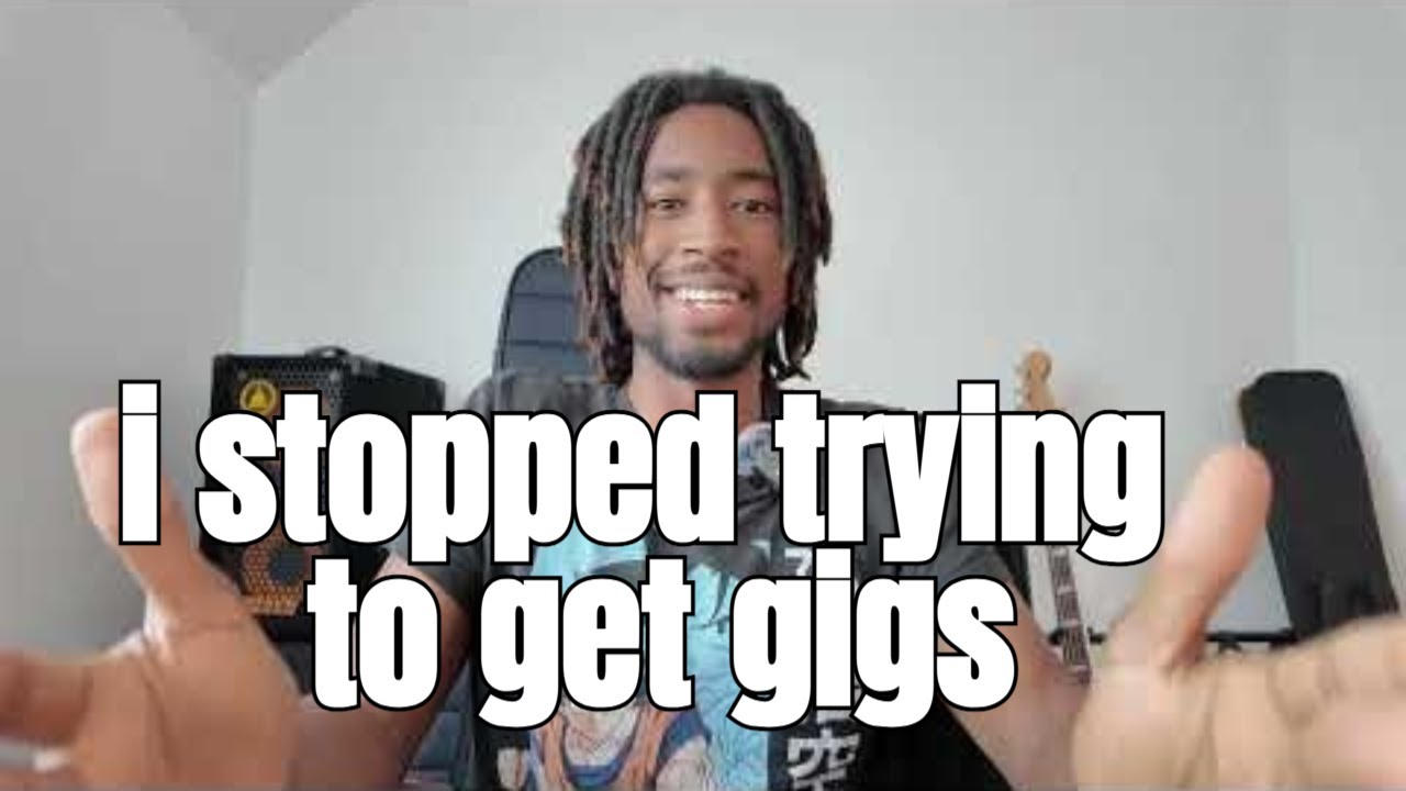 how i find gigs as a bass player (that actually pay)