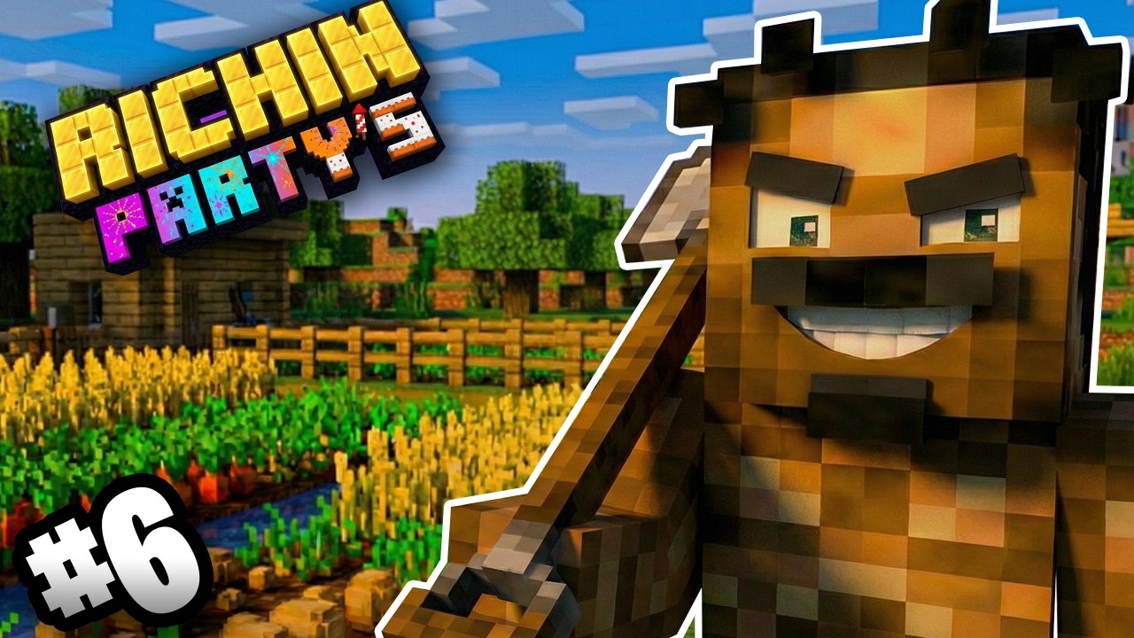 YA NO PASARÉ HAMBRE, CREAMOS NUESTRO HUERTO | RICHIN PARTYS EP6