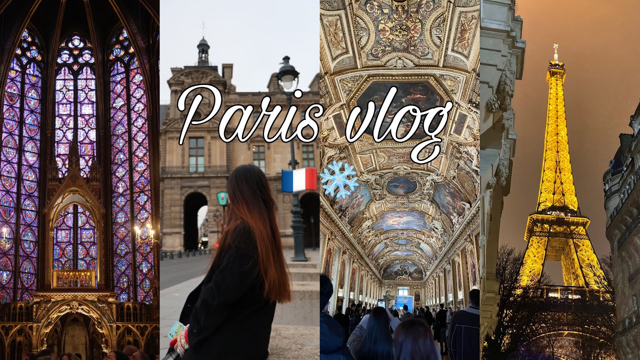 4 DAYS 3 NIGHTS IN PARIS 🇫🇷❄️| visited Louvre Museum, Disneyland Park, Arc De Triomph 🌟