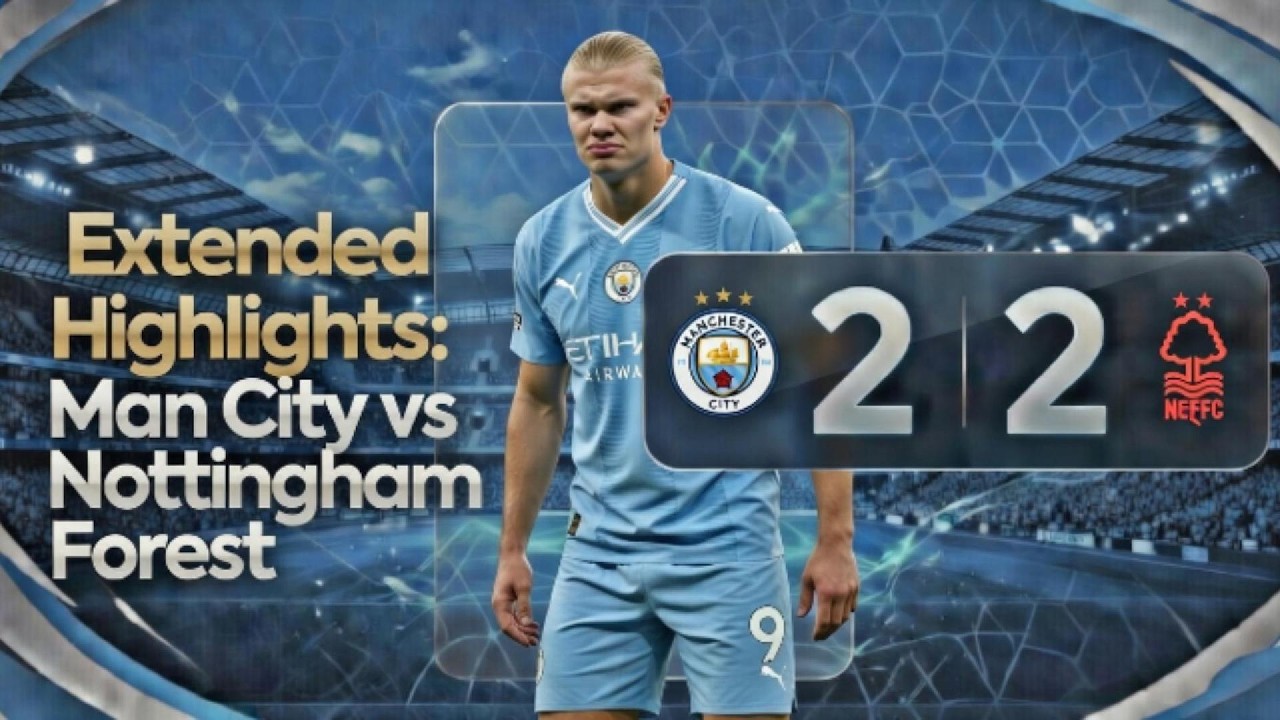 City Drop Points AGAIN! Man City 2-2 Nottingham Forest | Extended Highlights | Premier League 25/26