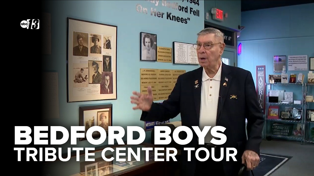 Dive into WWII history with a tour at the Bedford Boys Tribute Center